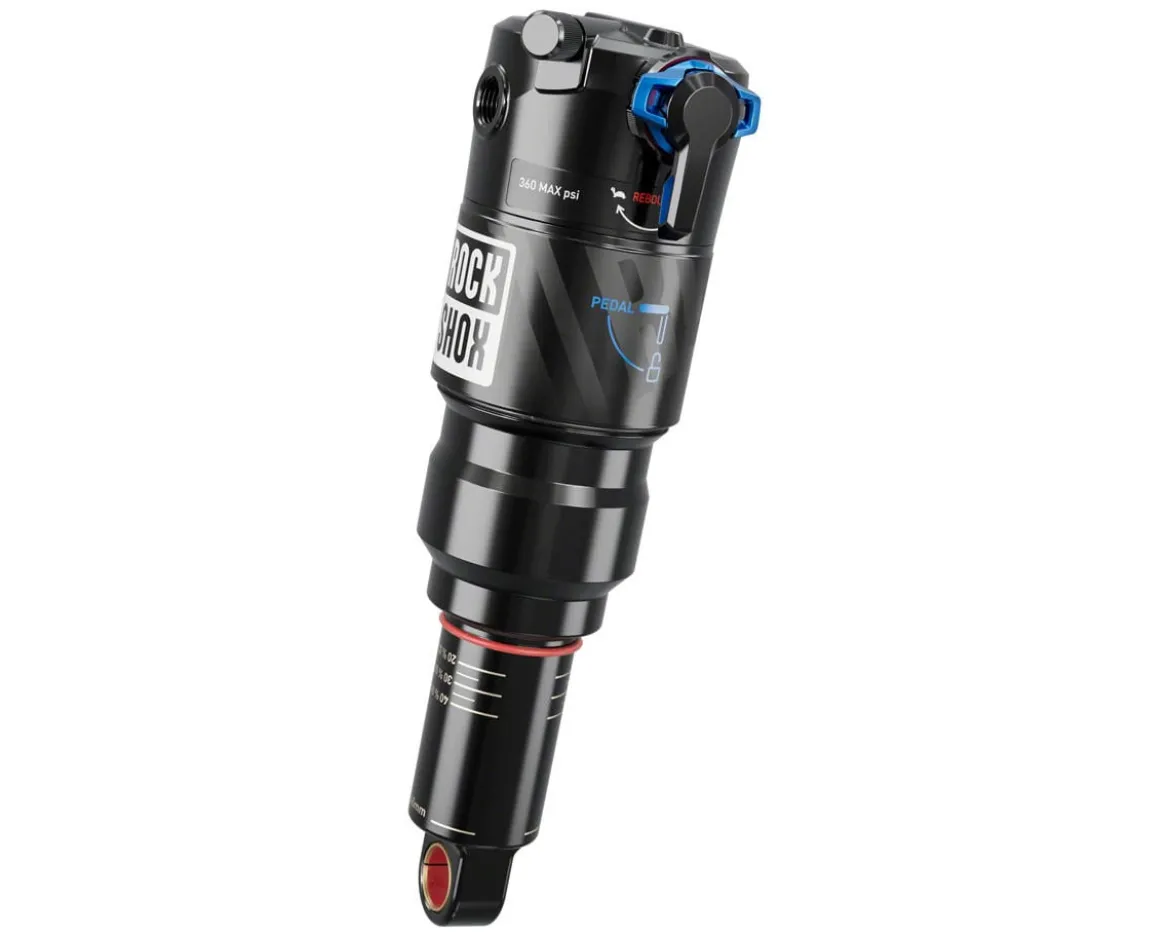 SCRATCH & DENT: RockShox Deluxe Ultimate RCT Rear Shock (C2) (Black) (185mm) (47.5mm) (Trunnion) (Metric)