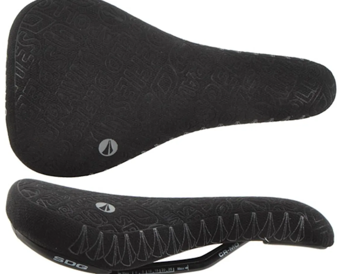 SDG Apollo Saddle (Black) (Chromoly Rails) (134mm)