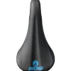 SDG Bel-Air RL Saddle (Black/Cyan) (Steel Rails) (140mm)