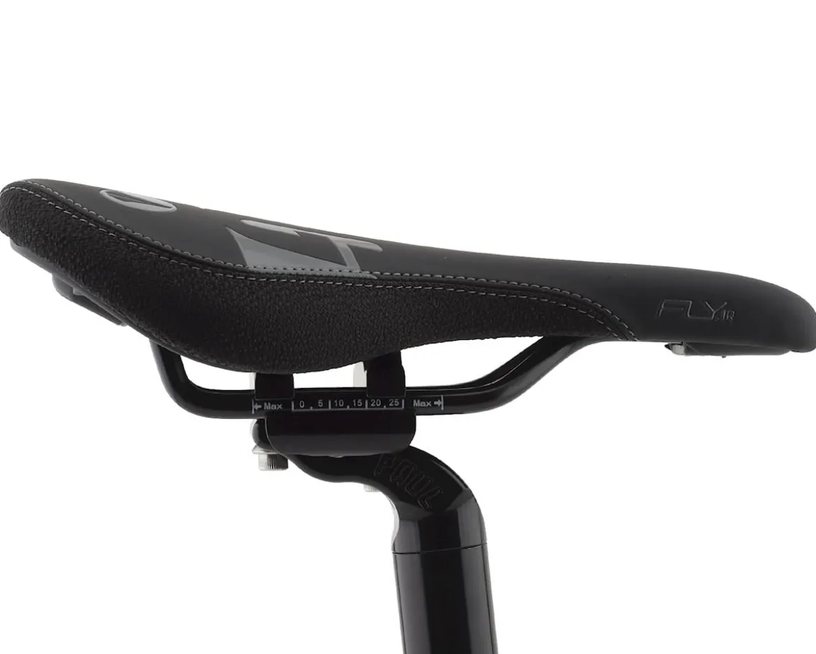 SDG Fly Jr Kid's Saddle (Black) (Steel Rails) (122mm)