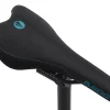 SDG Radar Mountain Saddle (Black/Turquoise) (Titanium Rails) (138mm)