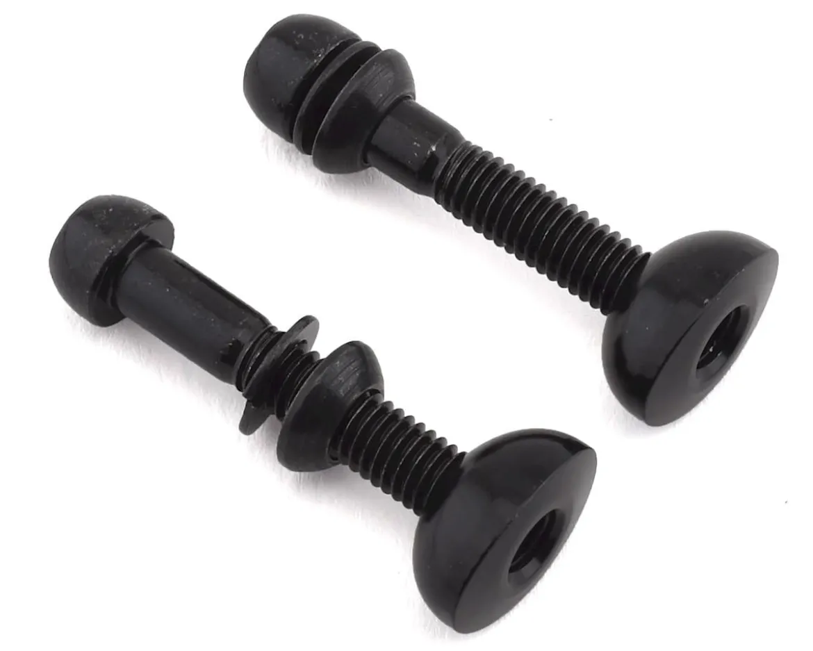SDG Tellis Seatpost Clamp Hardware Assembly (Black) (2)