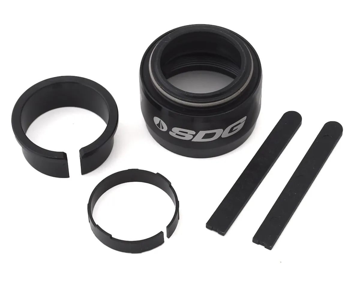 SDG Tellis Seatpost Collar and Keyway Assembly (Black)