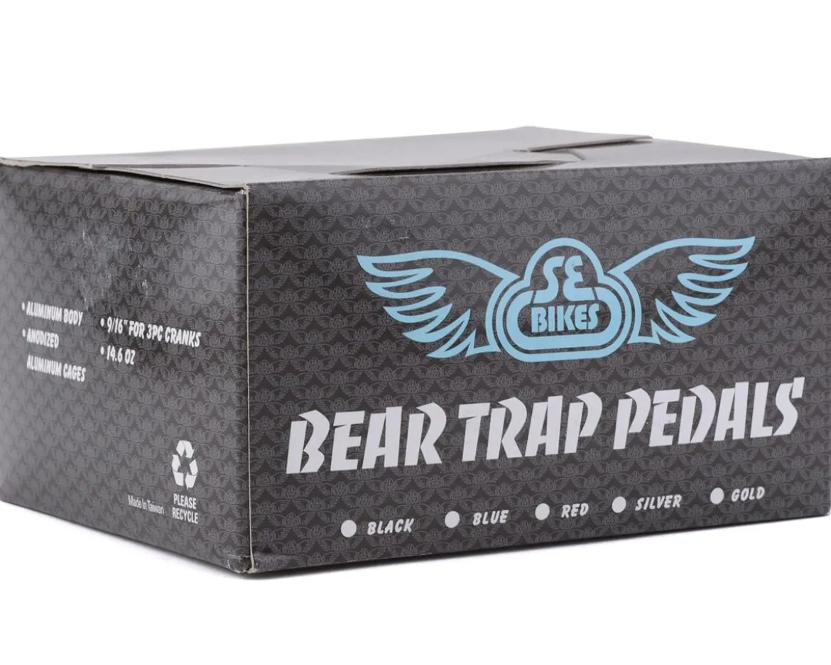SE Bikes Bear Trap Pedals (Black)