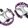 SE Bikes Bear Trap Pedals (Purple)