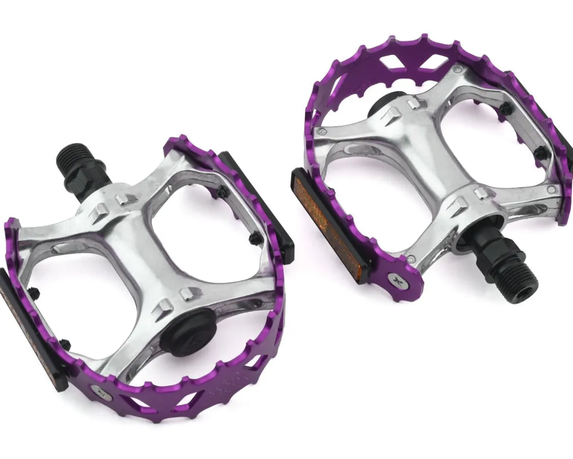 SE Bikes Bear Trap Pedals (Purple)