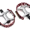 SE Bikes Bear Trap Pedals (Red)