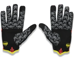SE Bikes Retro Gloves (Red Camo / Yellow) (3XL)