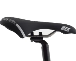 Selle Italia Diva Gel Superflow Women's Saddle (Black) (Titanium Rails) (L3) (152mm)