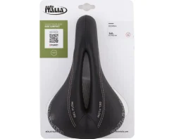 Selle Italia Donna Gel Flow Saddle (Black) (FeC Alloy Rails) (168mm)