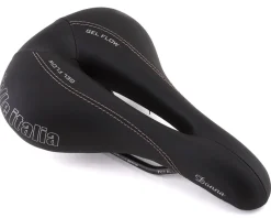 Selle Italia Donna Gel Flow Saddle (Black) (FeC Alloy Rails) (168mm)