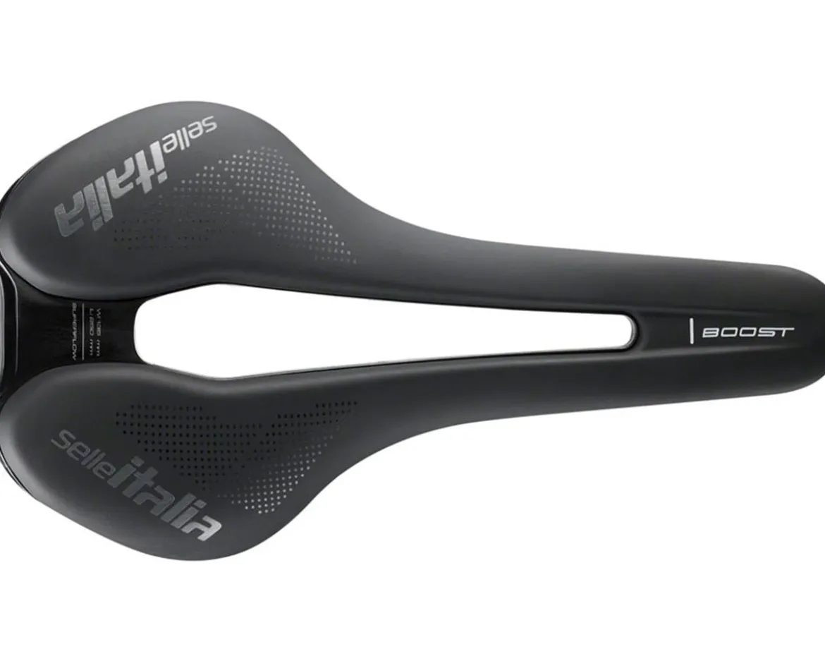 Selle Italia FLITE Boost TM Superflow Saddle (Black) (Manganese Rails) (L3) (145mm)