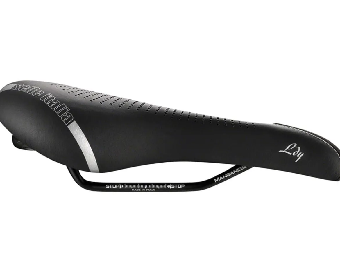 Selle Italia LADY Gel TM Flow Saddle (Black) (S2) (135mm)