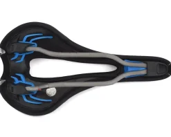 Selle Italia Max SLR Gel Superflow Saddle (Black) (Titanium Rails) (L3) (145mm)