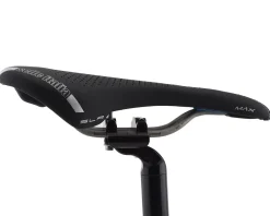 Selle Italia Max SLR Gel Superflow Saddle (Black) (Titanium Rails) (L3) (145mm)