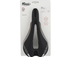 Selle Italia Max SLR Gel Superflow Saddle (Black) (Titanium Rails) (L3) (145mm)