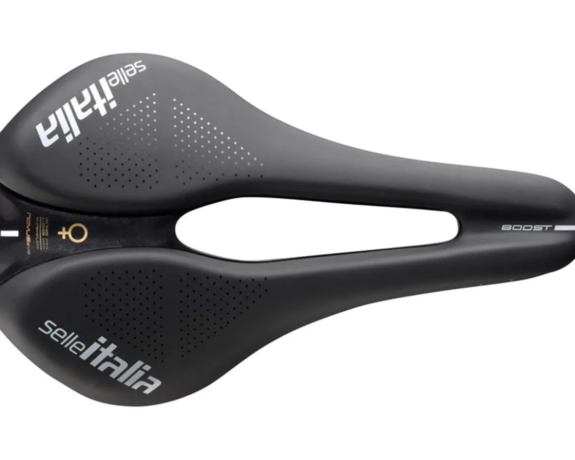 Selle Italia Novus Boost Evo Lady TM Superflow Saddle (Black) (L3) (145mm)