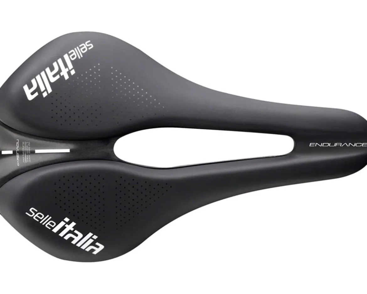 Selle Italia NOVUS Endurance TI 316 Superflow Saddle (Black) (L3) (149mm)