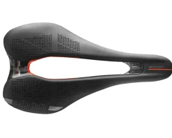 Selle Italia SLR Boost Kit Carbonio Superflow Saddle (Black) (L3) (145mm) (Carbon Rails)