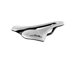 Selle Italia SLR Boost Kit Carbonio Superflow Saddle (White) (L3) (145mm) (Carbon Rails)