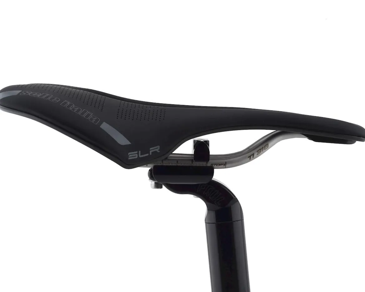 Selle Italia SLR Boost TI 316 Superflow Saddle (Black) (Titanium Rails) (L3) (145mm)