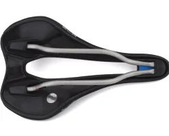 Selle Italia SLR Lady Boost Superflow Saddle (Black) (Titanium Rails) (L3) (145mm)