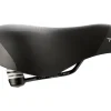 Selle Italia T2 Flow Saddle (Black) (Steel Rails) (L2) (233mm)