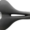 Selle Italia T3 Flow Saddle (Black) (Steel Rails) (S2) (210mm)