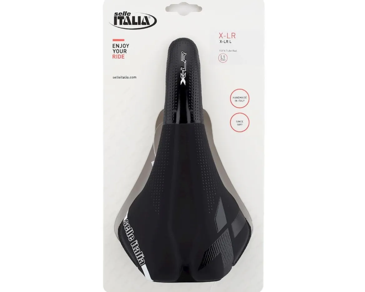 Selle Italia X-LR Saddle (Black) (Titanium Rails) (L3) (145mm)