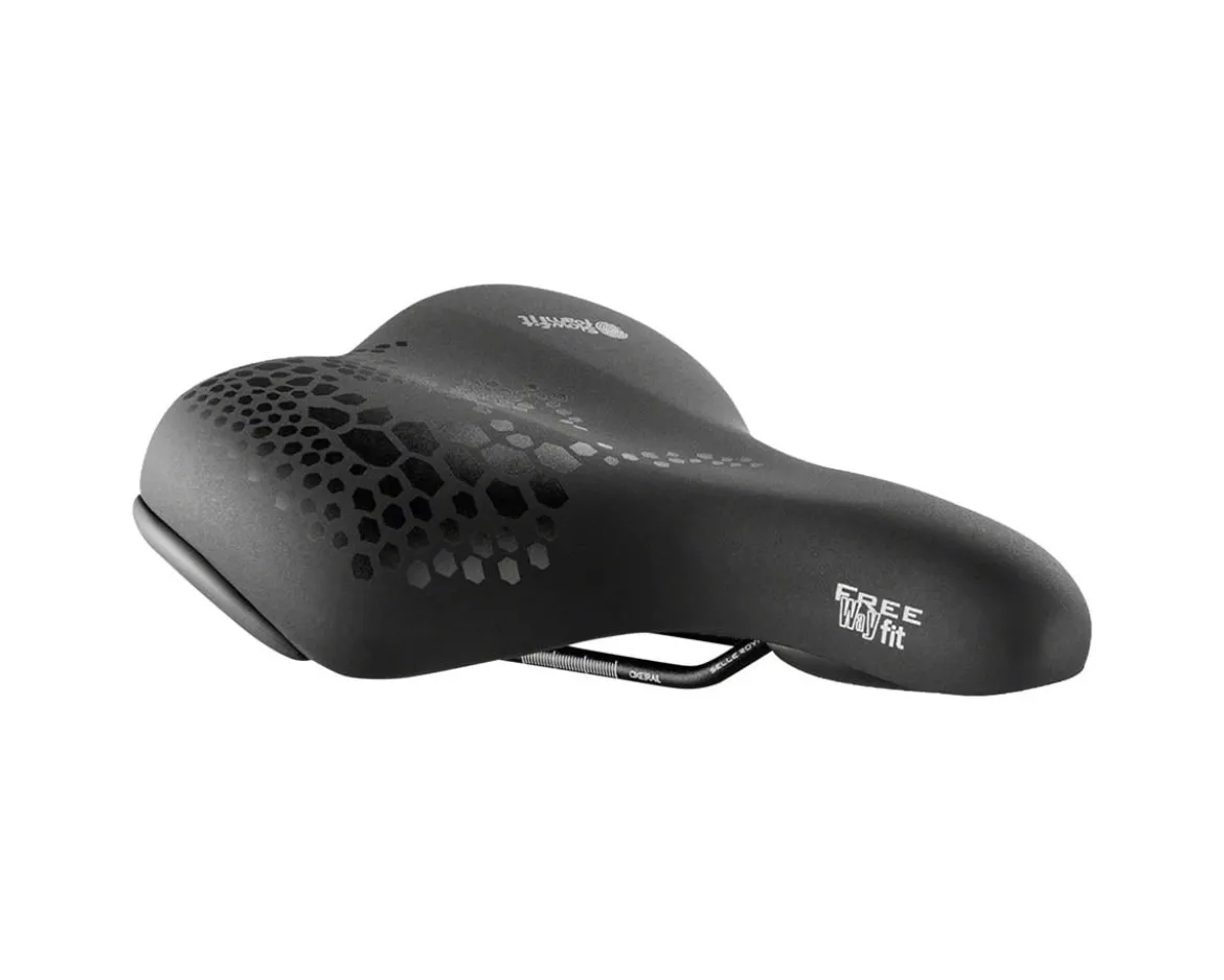 Selle Royal Freeway Fit Saddle (Black) (Steel) (Relaxed)