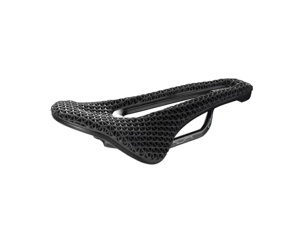 Selle San Marco Shortfit 2.0 3D Carbon FX Saddle (Black) (Carbon DNA) (S3) (140mm)
