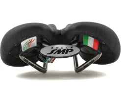 Selle SMP Avant Lady's Saddle (Black/Pink) (AISI 304 Rails) (154mm)