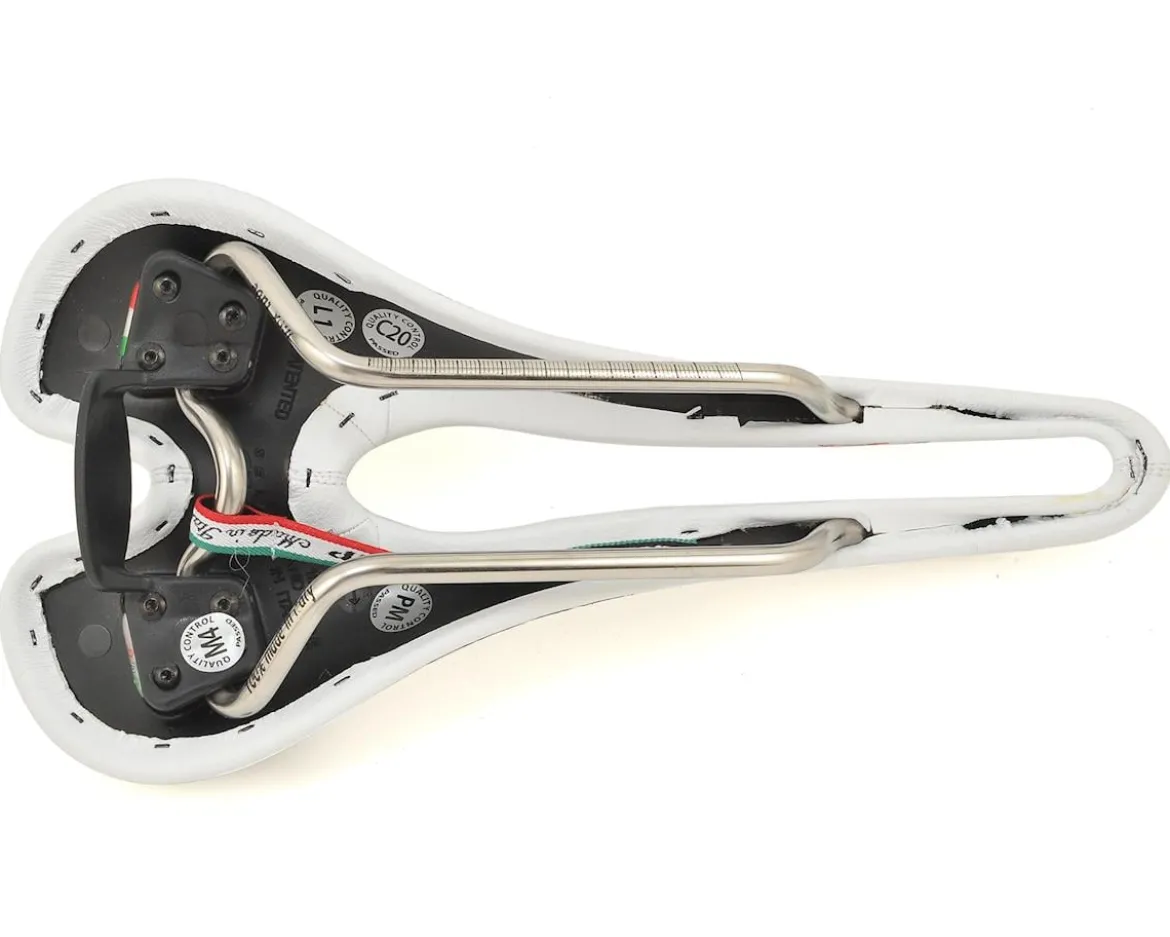 Selle SMP Drakon Saddle (White) (AISI 304 Rails) (139mm)