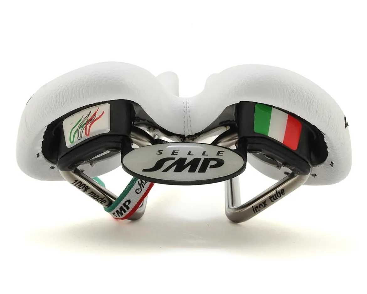 Selle SMP Drakon Saddle (White) (AISI 304 Rails) (139mm)