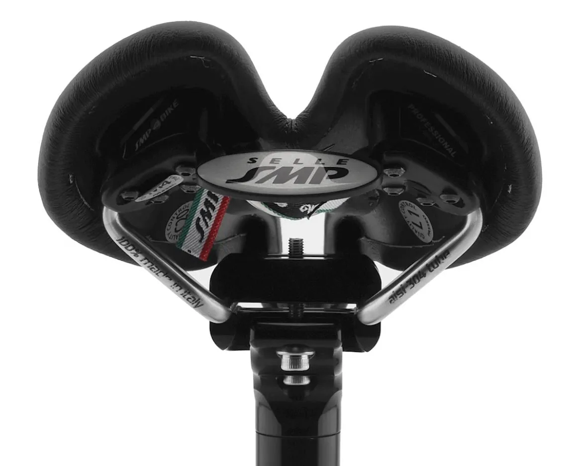 Selle SMP Dynamic Saddle (Black) (AISI 304 Rails) (138mm)