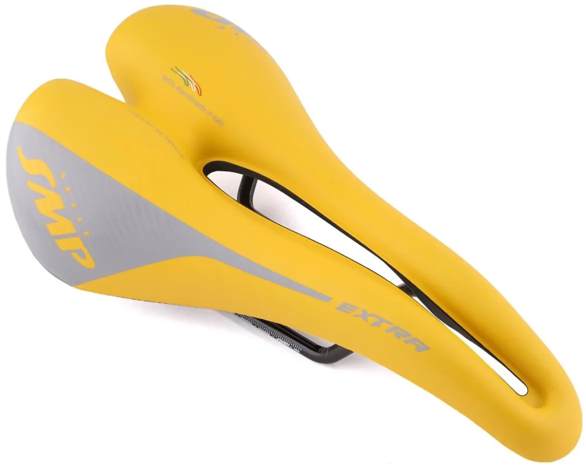 Selle SMP Extra Saddle (Yellow) (FeC30 Rails) (140mm)