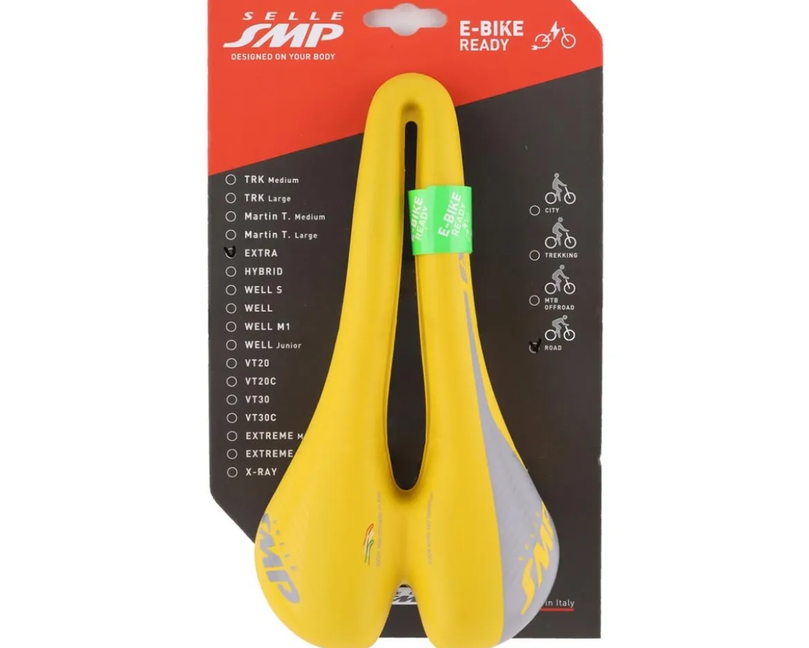Selle SMP Extra Saddle (Yellow) (FeC30 Rails) (140mm)