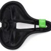 Selle SMP Martin Gel Touring Saddle (Black) (Steel Rails) (L) (263mm)