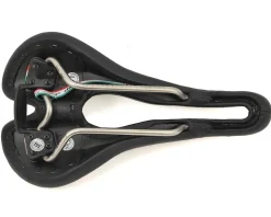 Selle SMP Plus Lady's Saddle (Black/Pink) (AISI 304 Rails) (159mm)