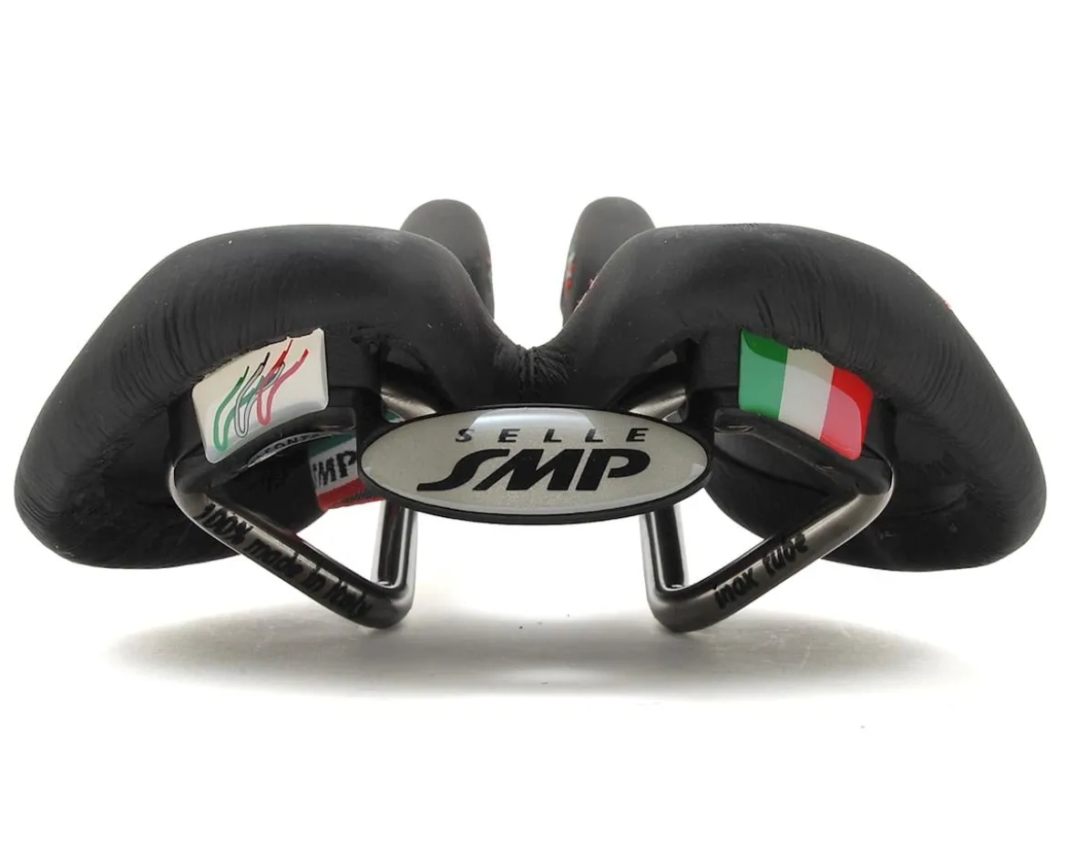 Selle SMP Pro Lady's Saddle (Black/Pink) (AISI 304 Rails) (148mm)
