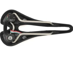 Selle SMP Stratos Saddle (Black) (AISI 304 Rails) (131mm)