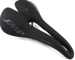 Selle SMP Well M1 Saddle (Black) (FeC30 Rails) (163mm)