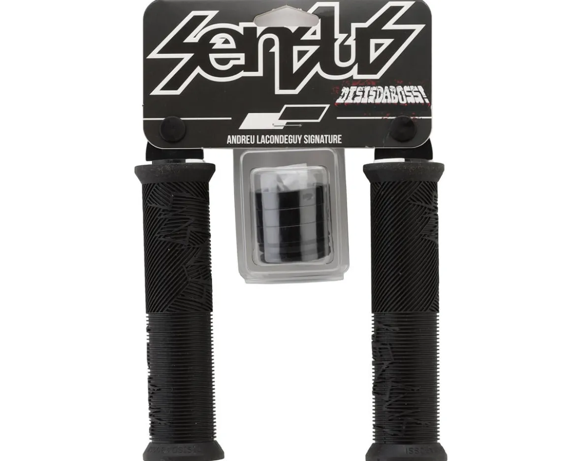 Sensus Disisdaboss Lock-On Grips (Black) (143mm)