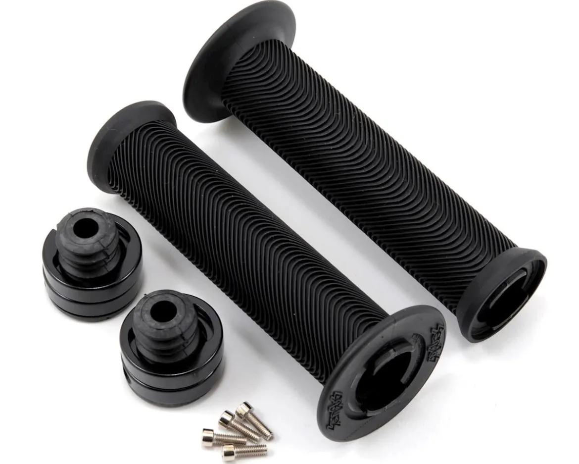 Sensus Swayze Sans-Flange Lock-On Grips (Black) (143mm)