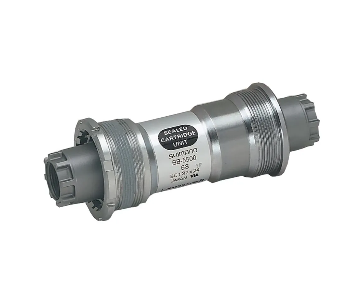 Shimano 105 BB-5500 Octalink V1 Spline Bottom Bracket (Silver) (BSA) (109.5mm)