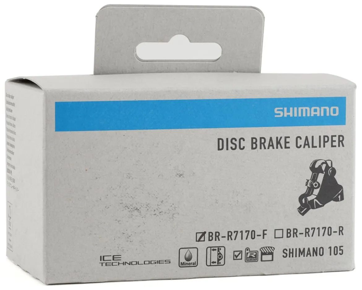 Shimano 105 BR-R7170 Disc Brake Caliper (Black) (Hydraulic) (Front)