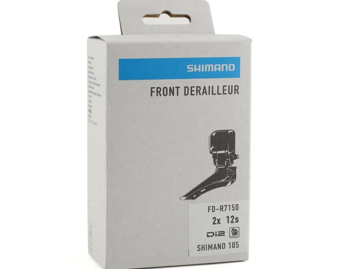 Shimano 105 Di2 FD-R7150 Front Derailleur (2 x 12 Speed) (Down Swing) (Braze-On) (Electronic)