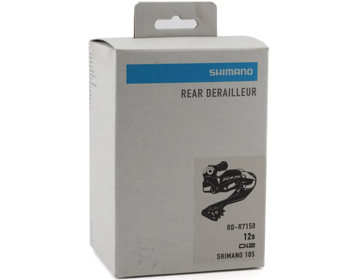 Shimano 105 Di2 RD-R7150 Di2 Rear Derailleur (Black) (12 Speed) (Electronic)