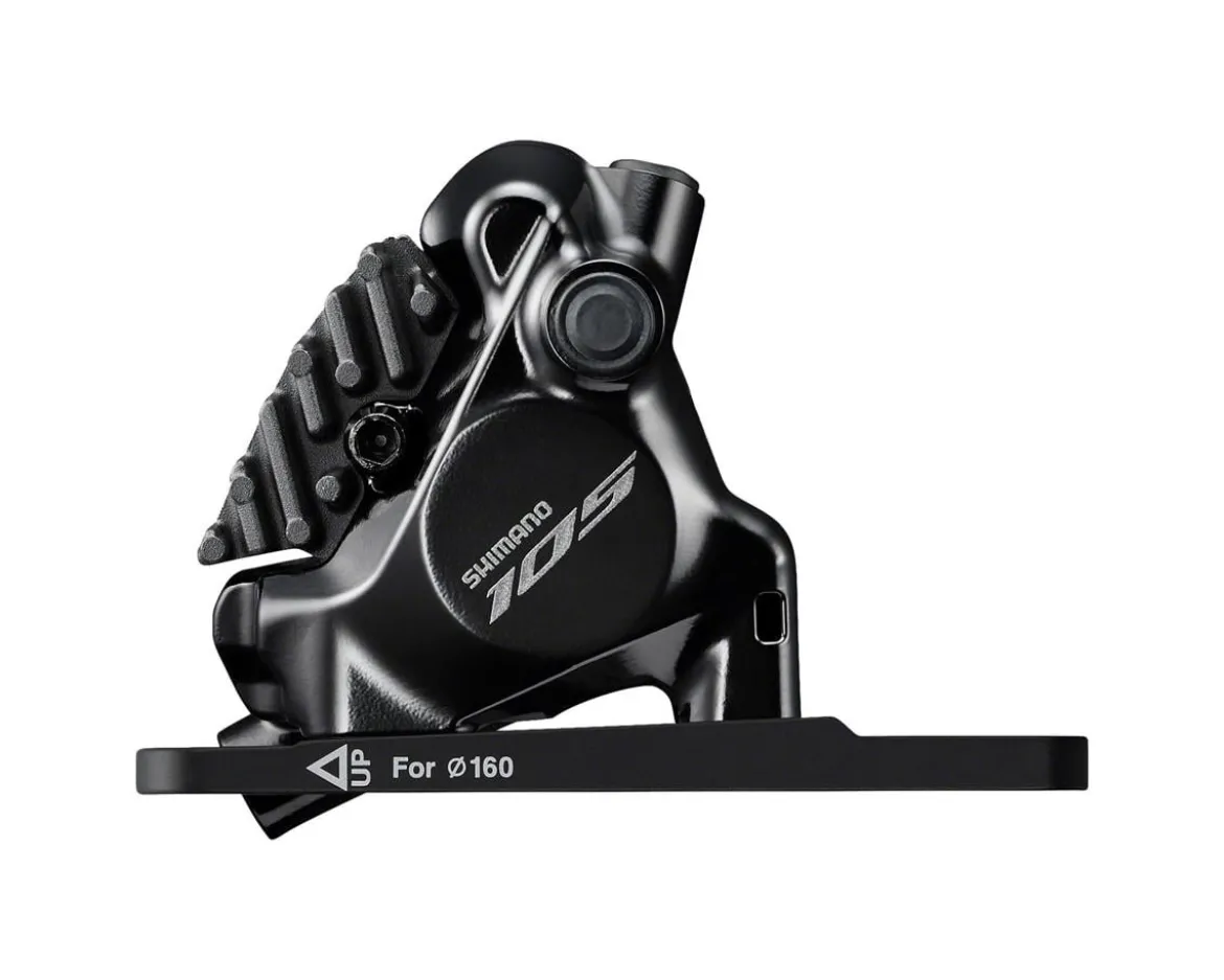 Shimano 105 Di2 ST-R7170 Hydraulic Disc Brake/Shift Lever Kit (Black) (Flat Mount) (Left) (2x) (Caliper Included) (Electronic) (Wireless)