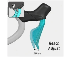 Shimano 105 Di2 ST-R7170 Hydraulic Disc Brake/Shift Lever Kit (Black) (Flat Mount) (Right) (12 Speed) (Caliper Included) (Electronic) (Wireless)